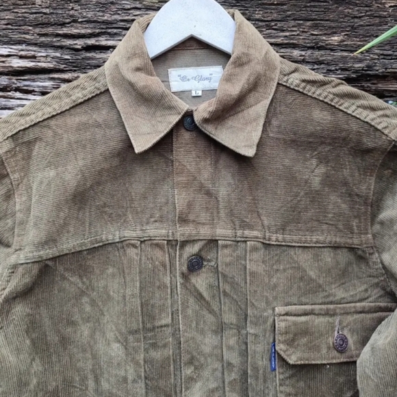 Or Glory Japanese brand corduroy jacket - Picture 2 of 13